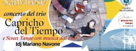Concerto trio Capricho del Tiempo e street tango | 7 agosto ore 21.00 – San Vito Chietino