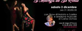 La Milonga de las Rosas. Show di Natalia Ochoa e Zuleika Fusco | sabato 2 dicembre 2023 dalle 21:00