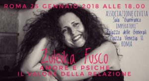 25 gennaio 2018 | Amore e Psiche. Il valore della relazione - Roma