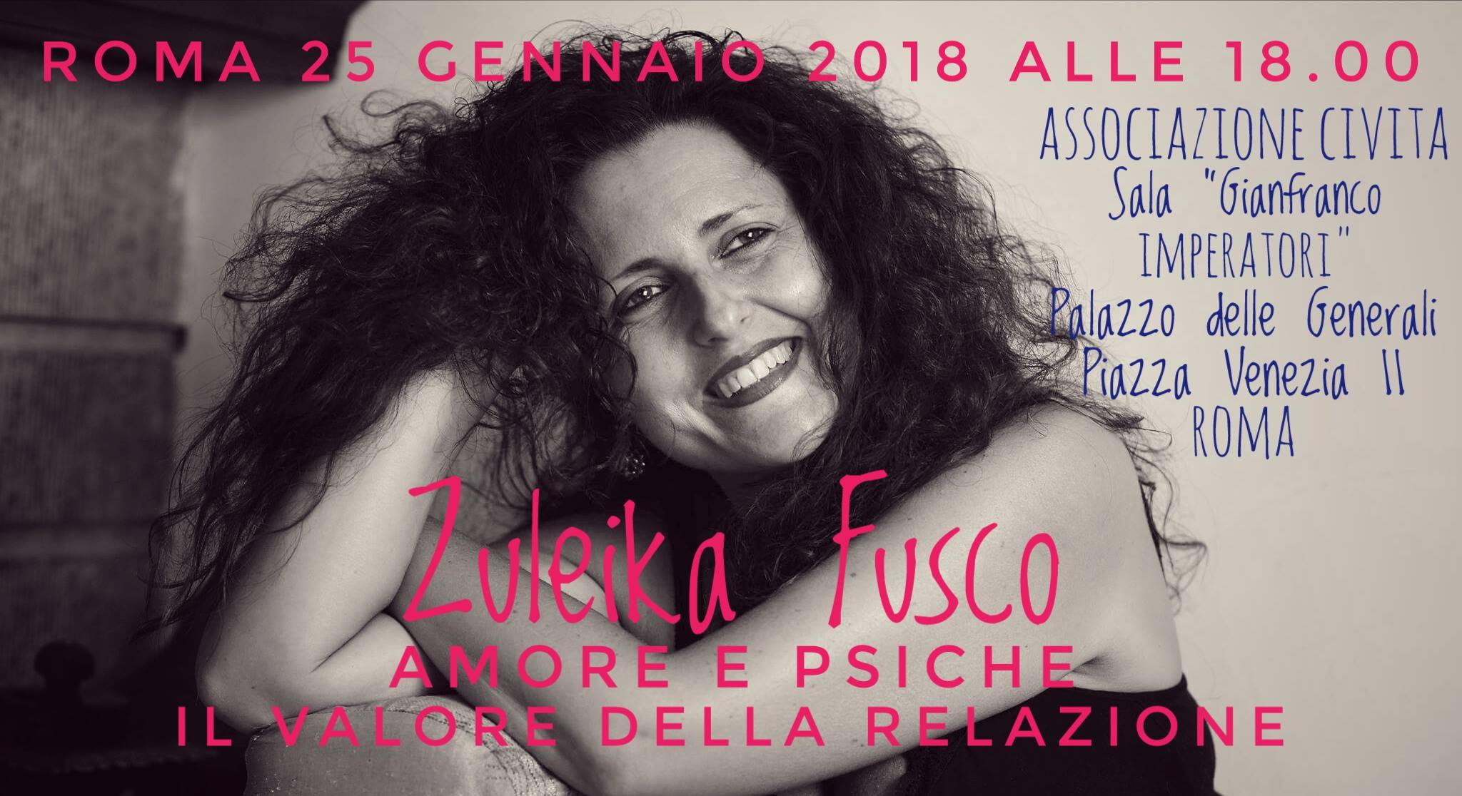 25 gennaio 2018 | Amore e Psiche. Il valore della relazione - Roma