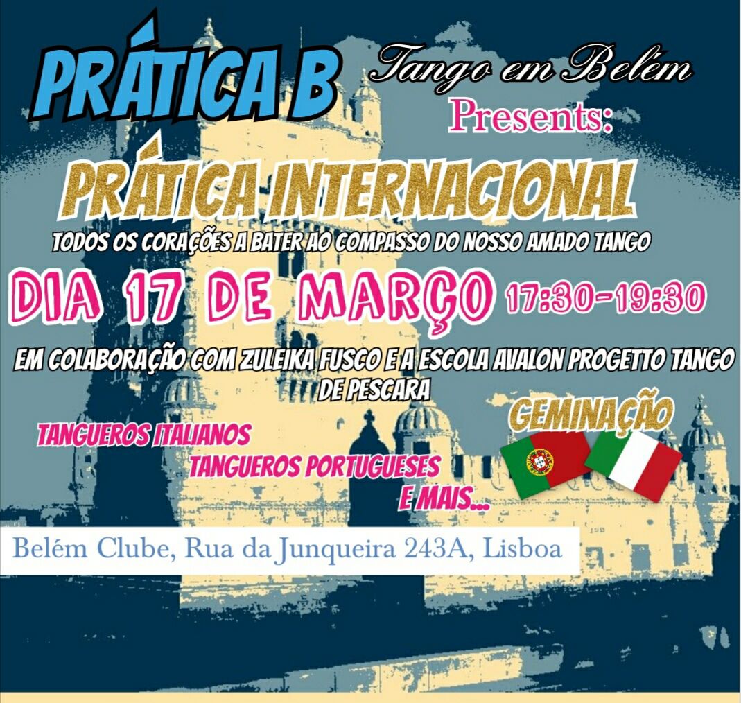 sabato 17 marzo Avalon progetto tango a lisbona