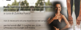 Body training e propriocezione corporea attraverso gli elementi del tango | dal primo luglio 2024