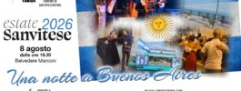 Una Notte a Buenos Aires. Musica dal vivo, street tango, folk, food | 8 agosto 2026 dalle ore 19.30